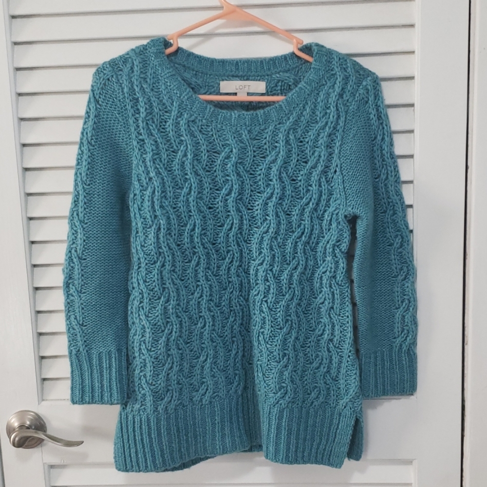 Blue sweater
